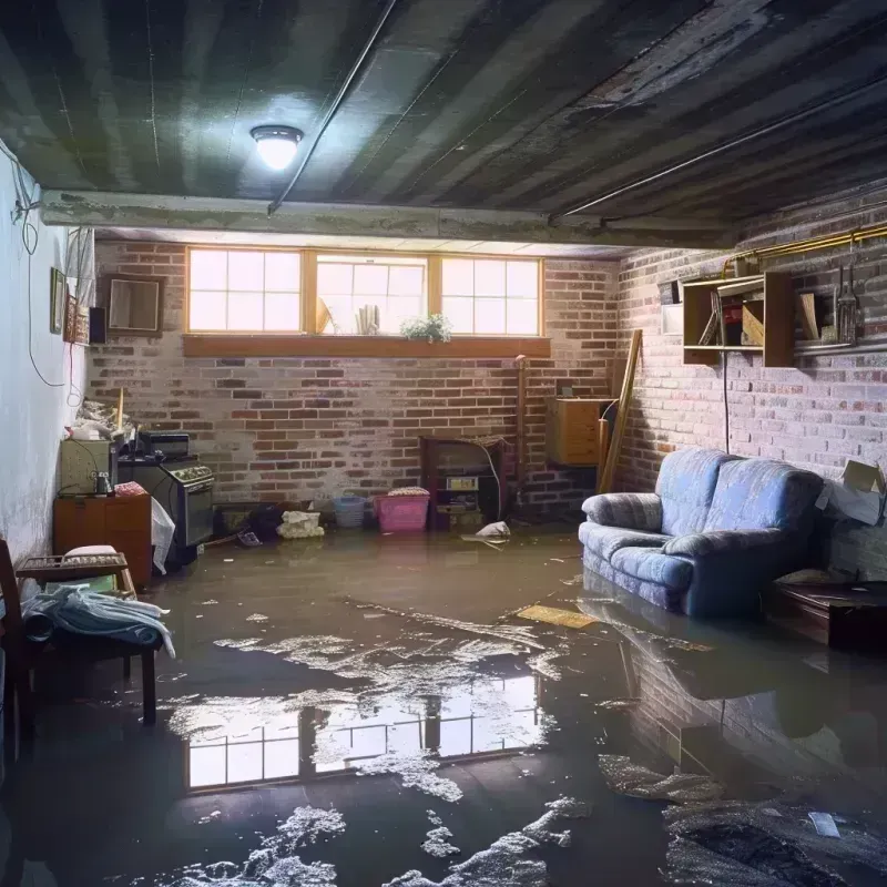 Flooded Basement Cleanup in El Dorado County, CA